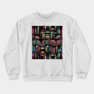Colorful Library Crewneck Sweatshirt